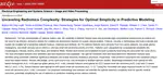 News : Publication of the article “ Unraveling Radiomics Complexity: Strategies for Optimal Simplicity in Predictive Modeling ” on arXiv.