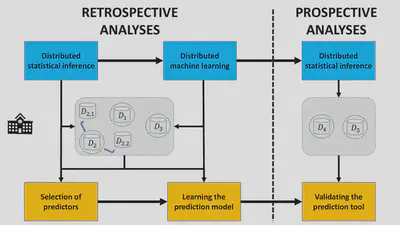 Distributed learning and inference methods